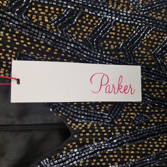 Parker Women Black Multicolor Dress Size XS NWT image number 4