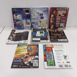 Bundle of 8 Assorted Video Game Strategy Guides alternative image