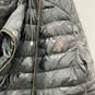Womens Black Long Sleeve Pockets Full-Zip Puffer Jacket Coat Size XL image number 4