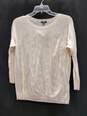 Talbots Women's Ivory Sweater Size MP NWT image number 1