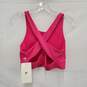 NWT Fabletics WM's Ella High Impact Strappy Pink Sports Bra II Size M image number 2