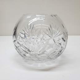 Gorgeous Vintage Rogaska Lead Crystal Globe Shaped Crystal Bowl/Vase 5in Tall alternative image