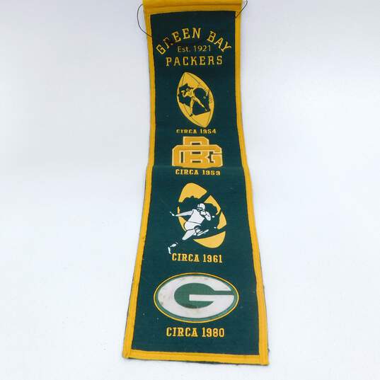 Green Bay Packers Heritage Hanging Banner image number 1