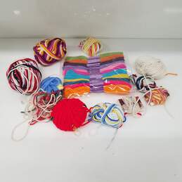 Multi Colored Craft Yarn Lot