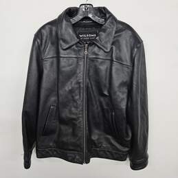 Wilson The Leather Expert Black Jacket