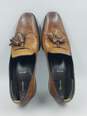 Authentic Tom Ford Cognac Tassel Loafers M 8 image number 6