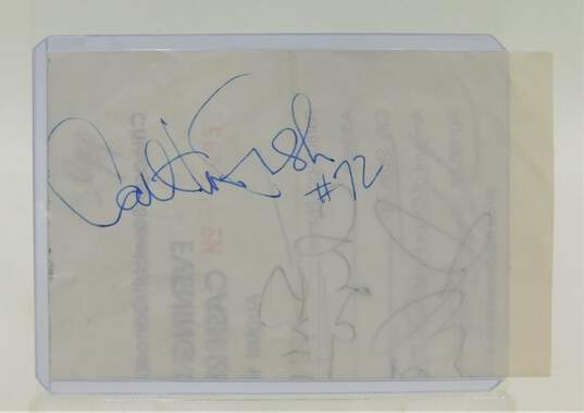 HOF Carlton Fisk Autograph White Sox Red Sox image number 1