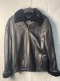 Leather Limited Men Bomber Leather Jacket Size S image number 1