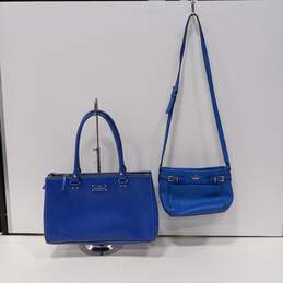 Bundle of 2 Blue Kate Spade Purses/Bags