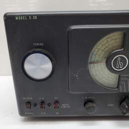 Vintage The Hallicrafters Co. Model S-38 Communications Receiver Tube Radio alternative image