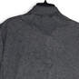 Mens Gray Heather Spread Collar Short Sleeve Polo Shirt Size Large image number 4