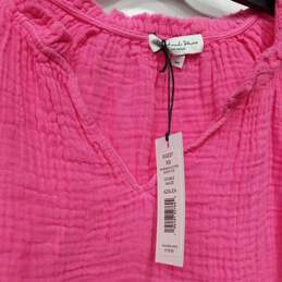 Michael Stars Women's Pink Savanna Flutter Sleeve Top Size XS NWT alternative image