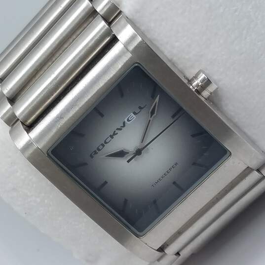 Rockwell Rook Timekeeper Stainless Steel Quartz Watch image number 4