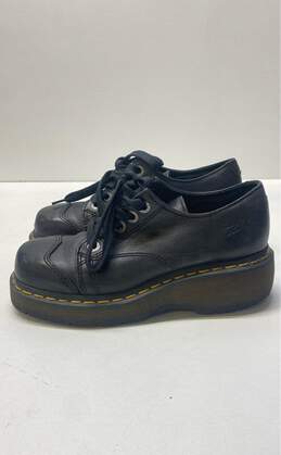 Dr. Martens Leather Chunky Oxford Shoes Black 6 alternative image