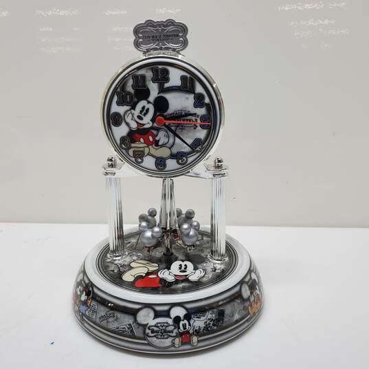Lot of 2 Disney Mickey Mouse Special Edition Dome Clocks image number 2