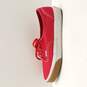 Vans Men's Red Authentic Gum Bumper Shoes Size 11.5 image number 2