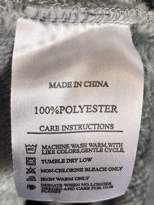 TowelNrobe Men Gray Robe L/XL image number 4