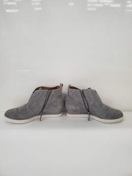 Linea Paolo Women’s Wedge Gray Ankle Boots size 13 Used alternative image