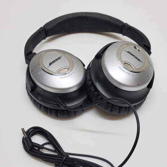BOSE Quiet Comfort 15 QC15 Noise Cancelling Headphones (Untested) image number 3