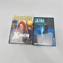 Sealed Games Munchkin X-Men & Exit The Game The Stormy Flight