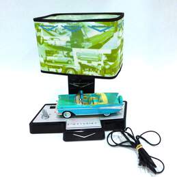 KNG America 1957 Chevy Bel Air Blue 57 Chevrolet Convertible Table Lamp