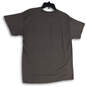 Mens Gray Graphic Print Short Sleeve Crew Neck Pullover T-Shirt Size L image number 4