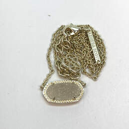 Designer Kendra Scott Gold-Tone Link Chain Elisa Pendant Necklace alternative image