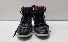 Adidas Neo Weneo High Top Wedge Sneakers Black 9 alternative image