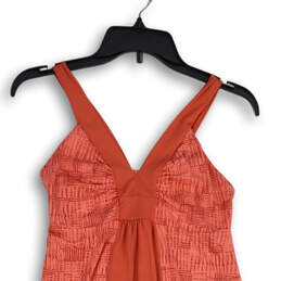 Womens Pink Geometric V-Neck Sleeveless Pullover Mini Dress Size Small alternative image