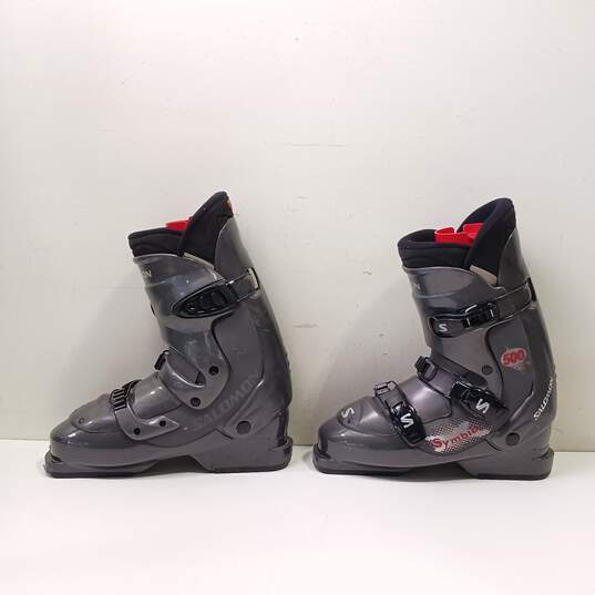 Salomon Men's Gray Ski Boots Size 28.5 image number 3