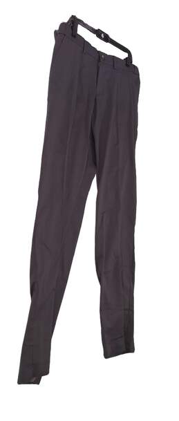 Bradly Allen Men's Gray Flat Front Straight Leg Dress Pants Size 32 alternative image