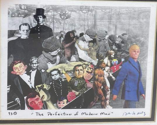 Perfection of the Modern Man Print by Nelson De La Nuez Signed. 1993 image number 4