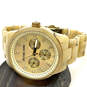 Designer Michael Kors MK-5039 Gold-Tone Stainless Steel Analog Wristwatch image number 1
