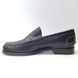 Artisti e Artigiani Italy Black Leather Loafers Shoes Mens Size 41 alternative image