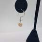 LXG 10k Gold 2 Tone  Dangle Earrings 1.0g image number 3