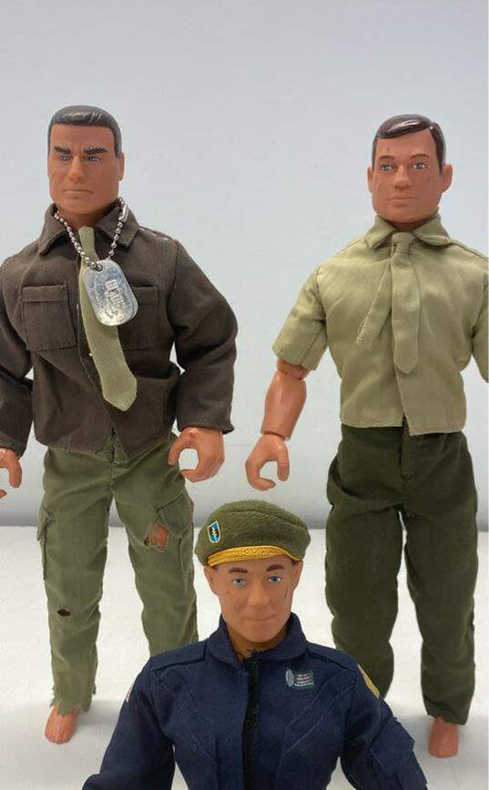 Vintage 1990's Lot Of 3 Assorted 11.5 In. Tall G.I. Joe Action Figures image number 5