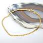 14K Yellow Gold C-Link Chain Bracelet 2.5g image number 1