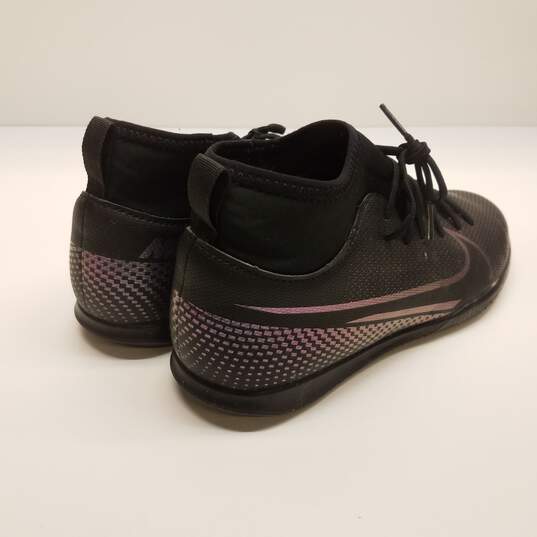 Nike Mercurial Superfly 5.5Y Women Sz 7 Black Purple Metallic image number 4