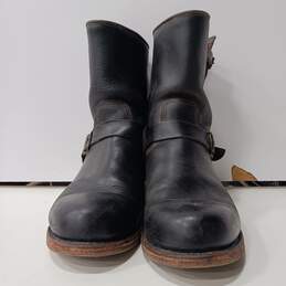 Women's Black Leather Frye Boots Size 11