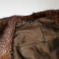 Elegante A Lisko Original Brown Mink Fur Jacket No Size Tag image number 5