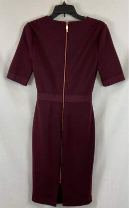 Ted Baker Purple Casual Dress - Size 2 alternative image