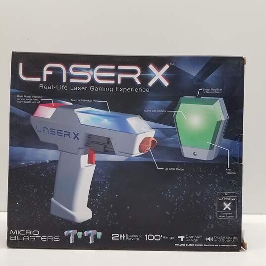 Lot of 2 Laser X Micro Blasters Laser Tag Game image number 2