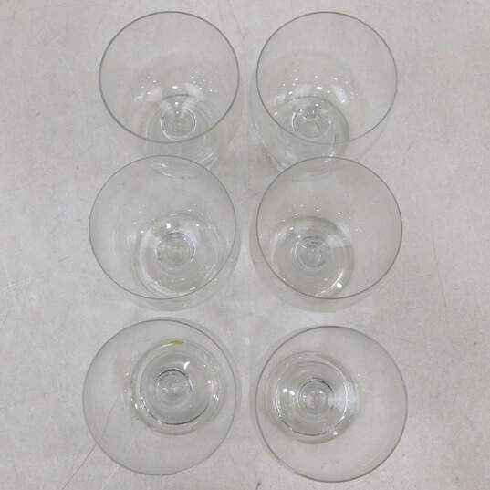 Orrefors Crystal Boheme Water Goblet Drinking Glasses Set of 6 image number 2