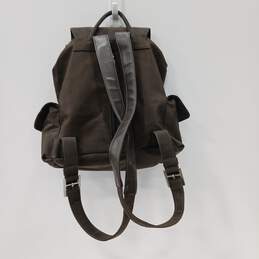 DKNY Women's Brown Canvas Backpack alternative image