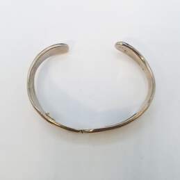 JBR Sterling Silver Mexico Modernist Cuff Bracelet 32.8g