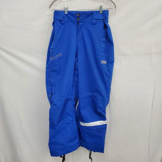 Helly Hanson Tech Pro WM's Insulated Blue Reflective Snow Pants Size R image number 1