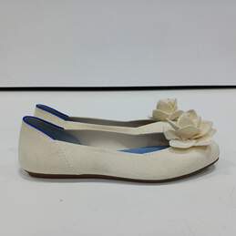 Rothy's Women's The Petal Cream Square Flats Size 5