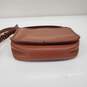 Vintage Coach 4224 'Sheridan Mayfield' Brown Leather Crossbody Bag AUTHENTICATED image number 9