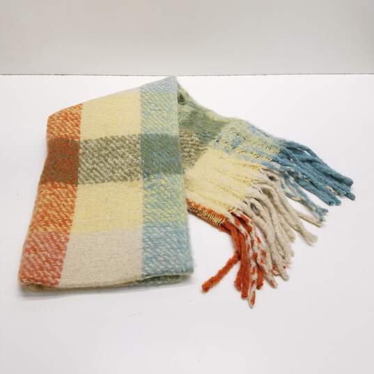 Vince Camuto Stripe Knitted Scarf image number 2
