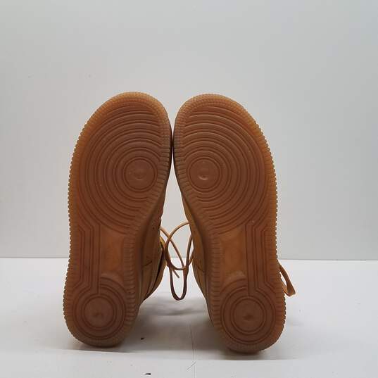 Nike Air Force 1 High Women Tan Size 5.5/Size 4Y image number 5